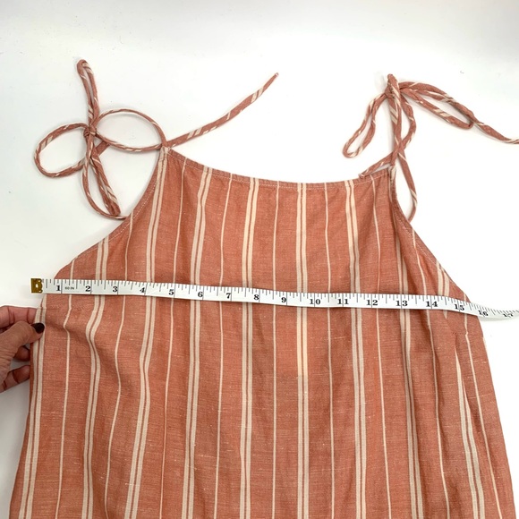 $69.50 LEVI'S WOMENS BRICK STRIPED RORI ROMPER SIZE SMALL - Picture 5 of 6